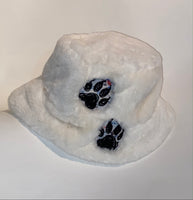 Paw Print Fur Bucket Hat